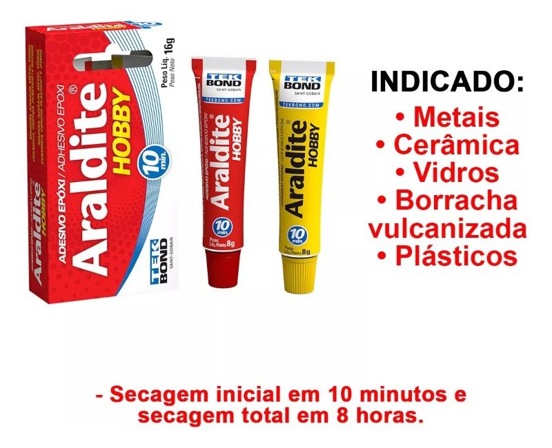 COLA EPÓXI ARALDITE HOBBY 16GR -TEK BOND