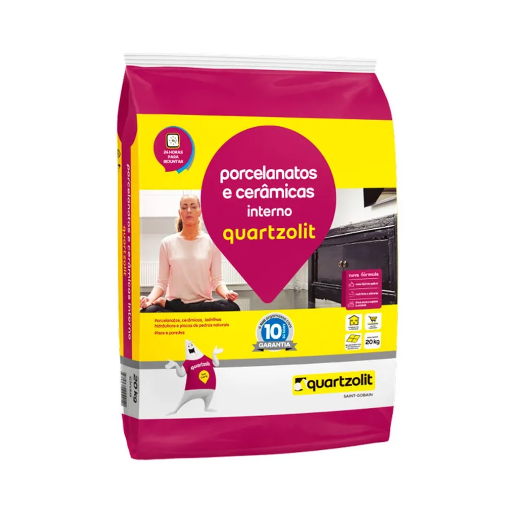 Argamassa Quartzolit de uso Interno para ...