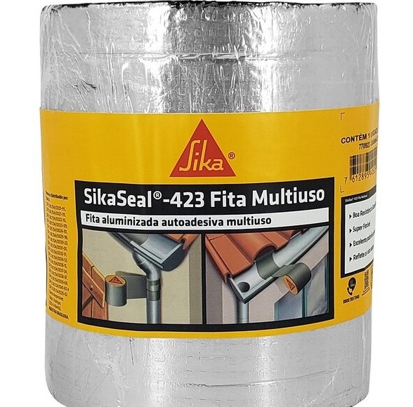 Manta Fita Asfáltica Autoadesiva Aluminiz...