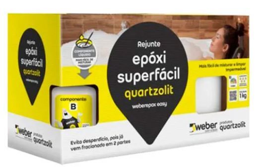REJUNTE EPOXI BRANCO 1KG-QUARTZOLIT