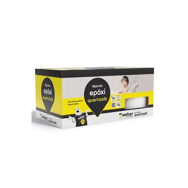 REJUNTE EPOXI CINZA PLATINA 1KG-QUARTZOLIT