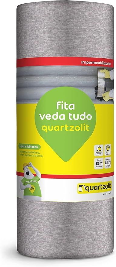 FITA VEDA TUDO 10MT (45CM) - QUARTZOLIT